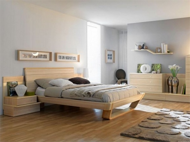 aménagement-chambre-à-coucher-grand-lit-armoires-tapis