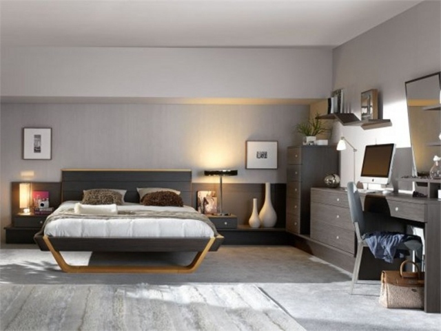 aménagement-chambre-à-coucher-meubles-modernes