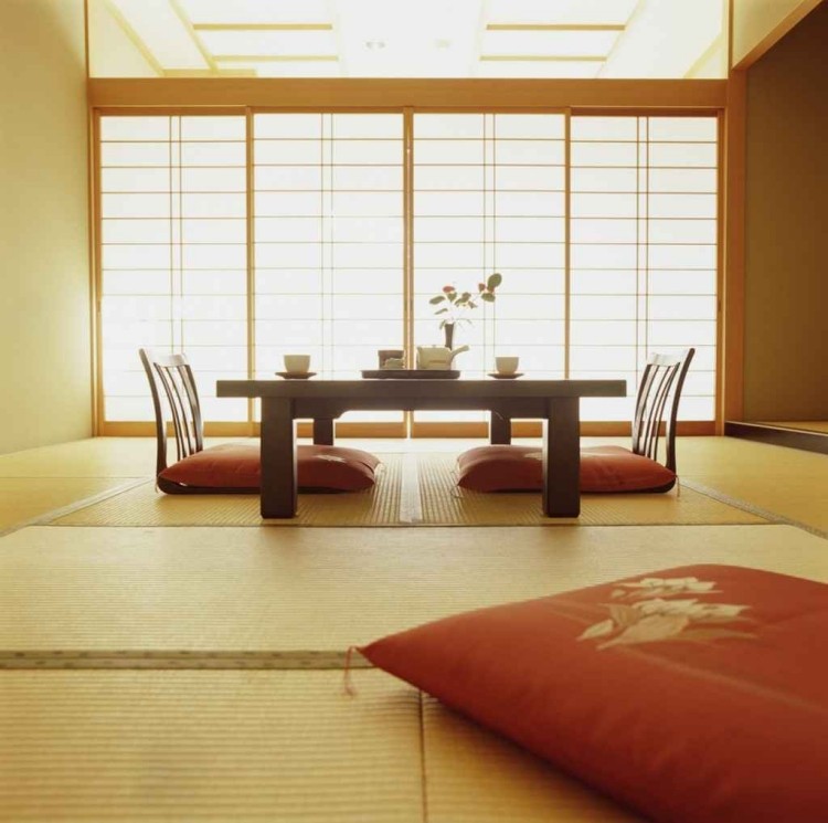 Décoration maison de style japonais en savoir tout! Exotique salle manger désign à