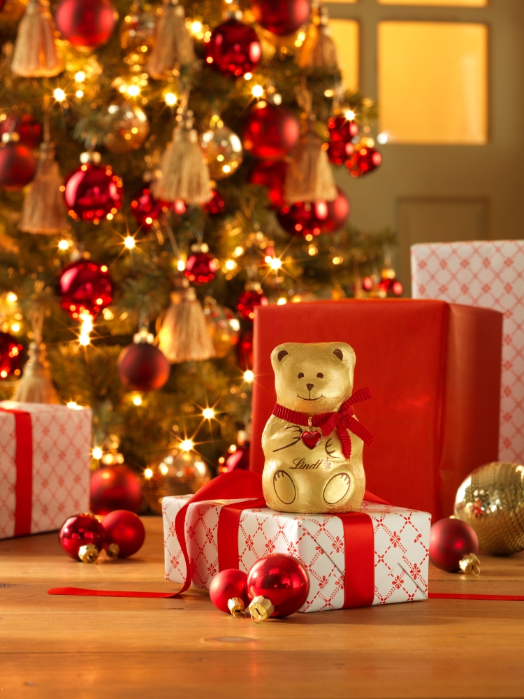 arbre-de-Noël-ours-Lindt
