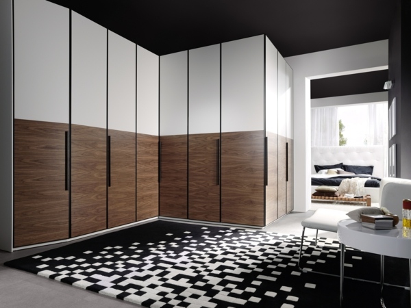 armoire-dressing-blanc-bois-naturel-poignées-design-élégant