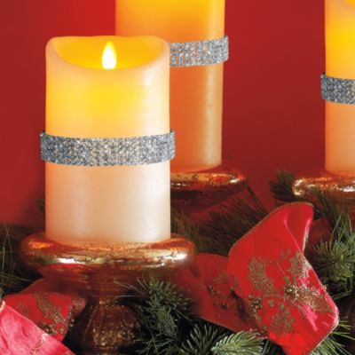 bougie-de-Noël-led-décoration-sympa-couleur-jaune