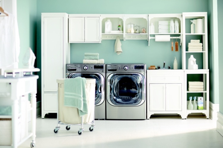 La buanderie à la maison 25 idées d'aménagement pratique Petite Buanderie inspiration