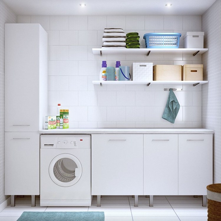 La buanderie à la maison 25 idées d'aménagement pratique Petite Buanderie inspiration