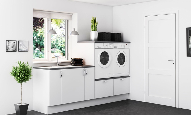 La buanderie à la maison 25 idées d'aménagement pratique Petite Buanderie inspiration