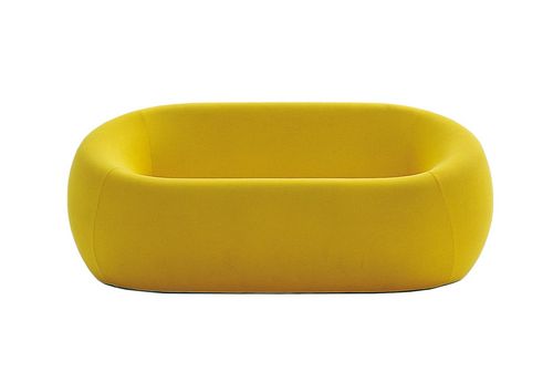 canapé-design-original-couleur-jaune-forme-ovale-BBItalia