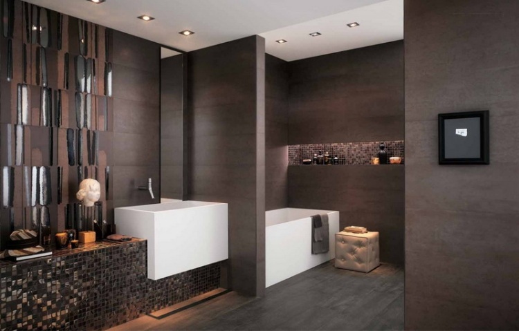Carrelage salle de bains: 30 idées inspirantes votre espace! Carrelage salle de bain