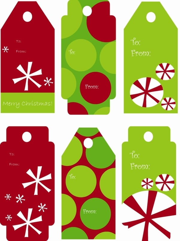 carte-de-Noël-décoration-sympa-couleur-verte-rouge