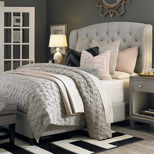 Couleur de chambre 100 idées de bonnes nuits de sommeil Créatif Beige Literie