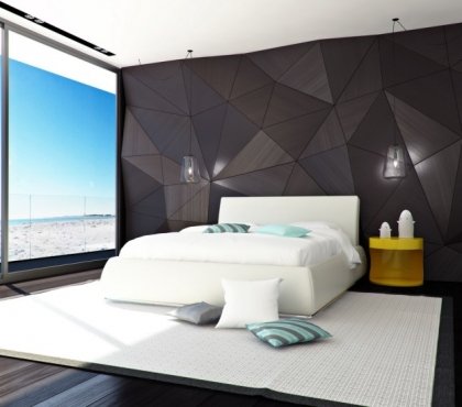 chambre coucher adulte design ultra-moderne