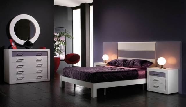 chambre-coucher-complète-moderne-mobilier-blanc-gris
