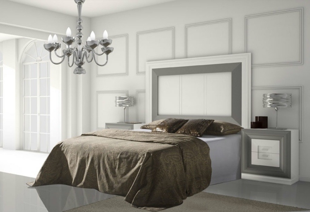 chambre-coucher-complète-classique-blanc-gris-accents-métal