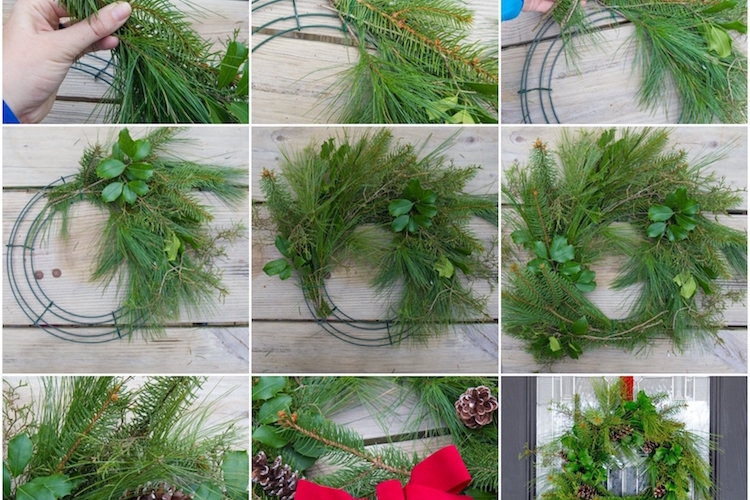 Couronne de Noël à fabriquer soi-même – 32 couronnes de Noël originales