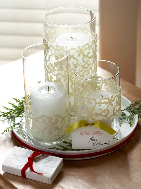 déco-de-Noël-DIY-verre-bougies-branches-sapin