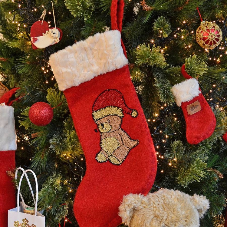 déco-de-Noël-chaussette-ours-decoratif