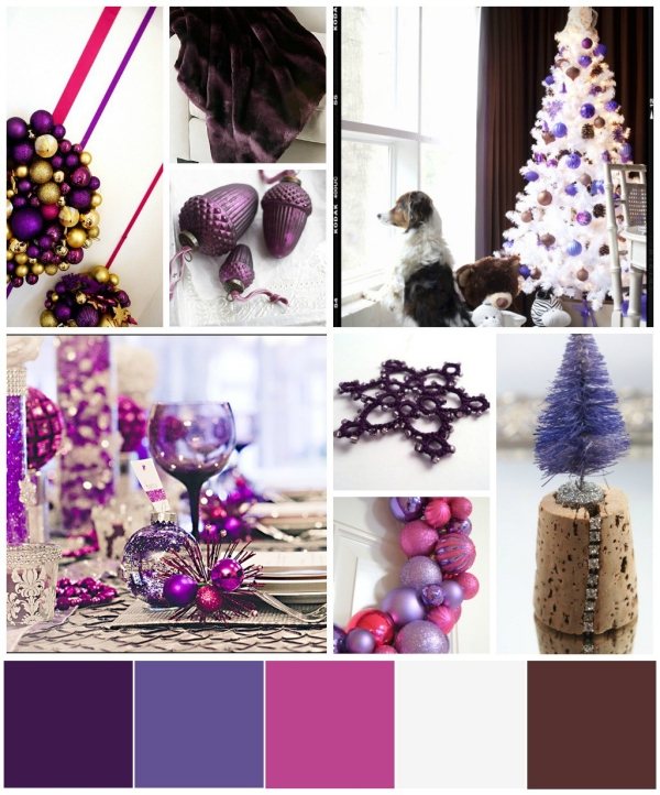 déco-de-Noël-couleurs-vives-idées-originales-mini-sapin-boules