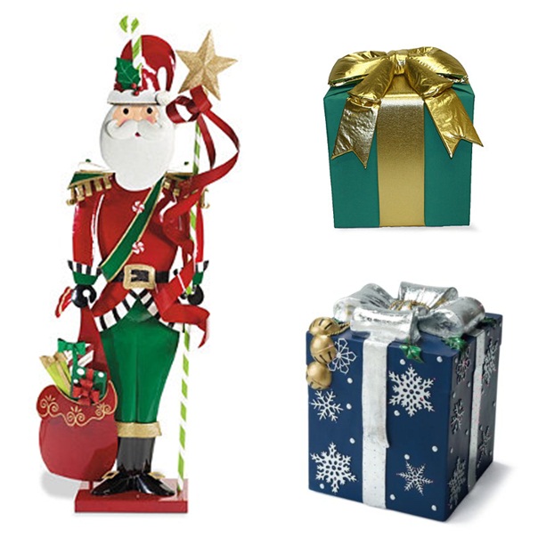déco-de-Noël-idées-originales-extérieur-cadeaux-pere-Noel-figuirine