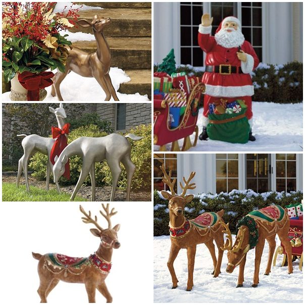 déco-de-Noël-idées-originales-extérieur-cerfs-decoratifs