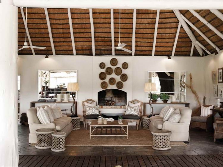 Déco ethnique ou exotique de style africain, asie ou mexicain