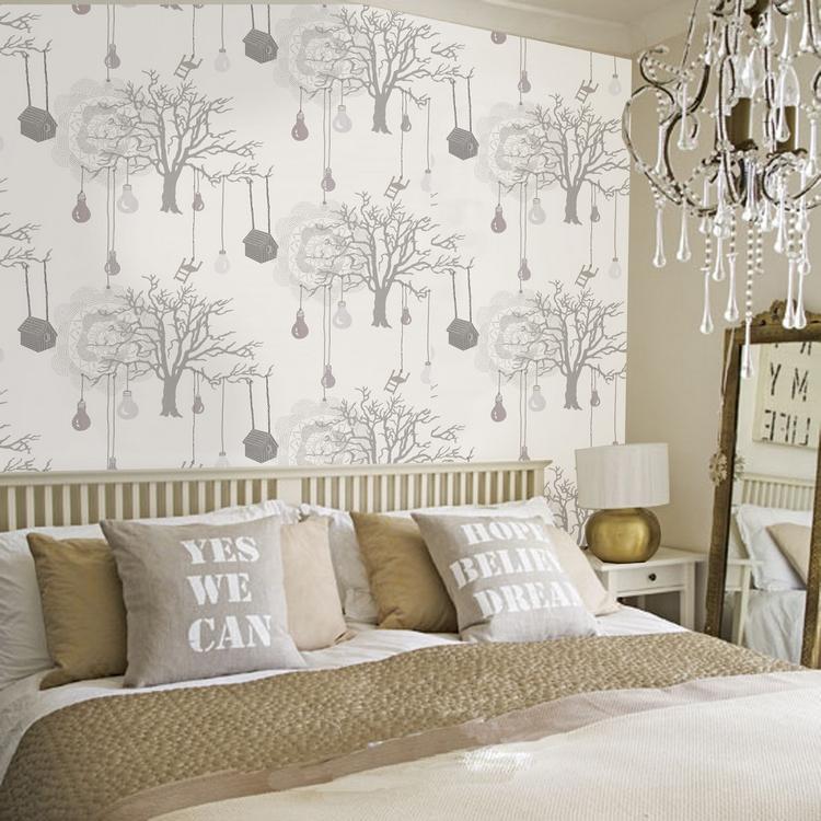 Décoration de chambre 55 idées de couleur murale et tissus Décor Chalet Literie