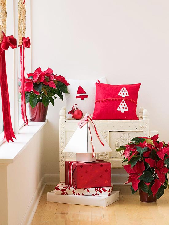 décoration-de-Noël-pas-chère-coussins-maison-carton