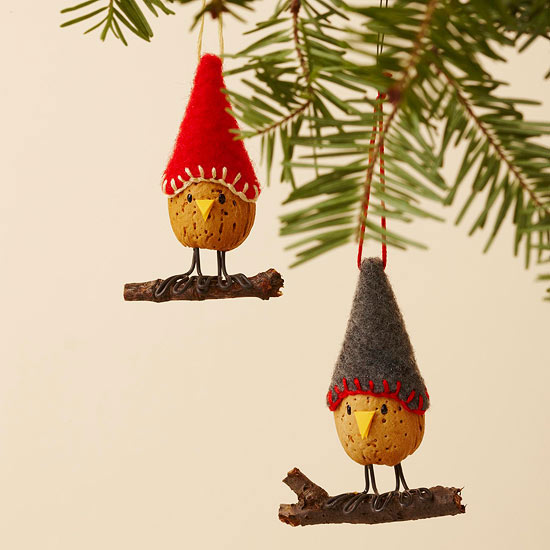 décoration-de-Noël-pas-chère-poules-decoratifs