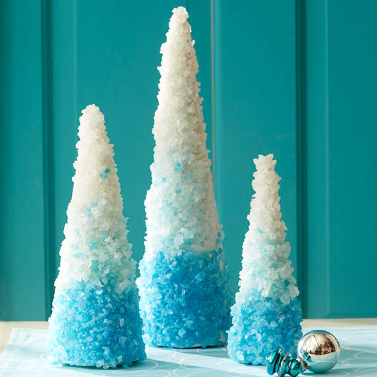 décoration-de-table-Noël-idées-originales-couleur-bleue-blanche