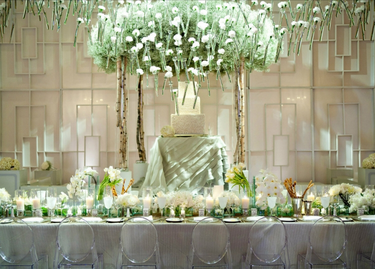 décoration-mariage-idée-originale-fleurs