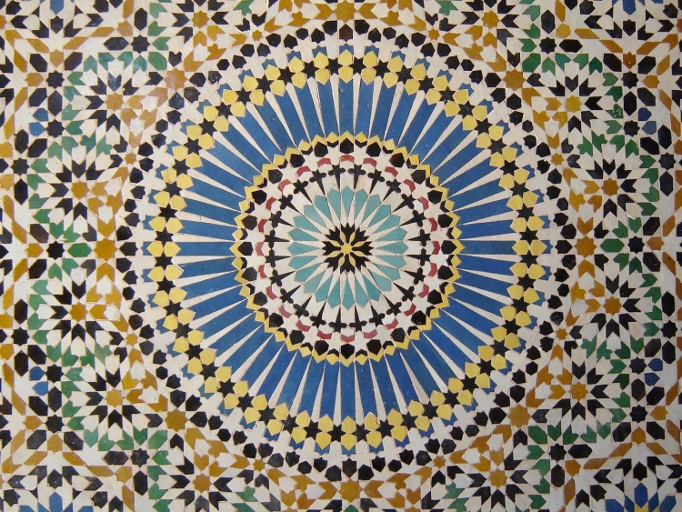 décoration marocaine zellige couleurs super