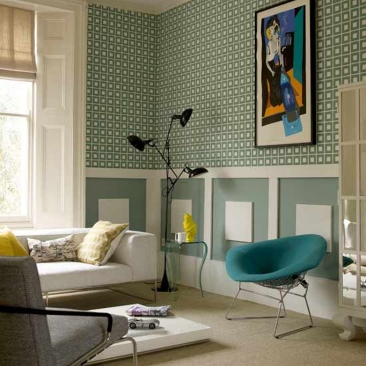 décorer sa maison tableau-murs-meubles-style-vintage