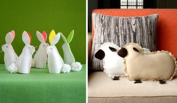 décoration-de-Pâques-DIY-lapins-decoratifs
