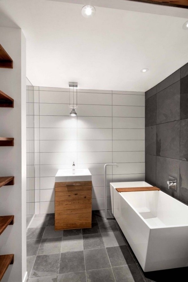 design salle de bains moderne-formes-pures