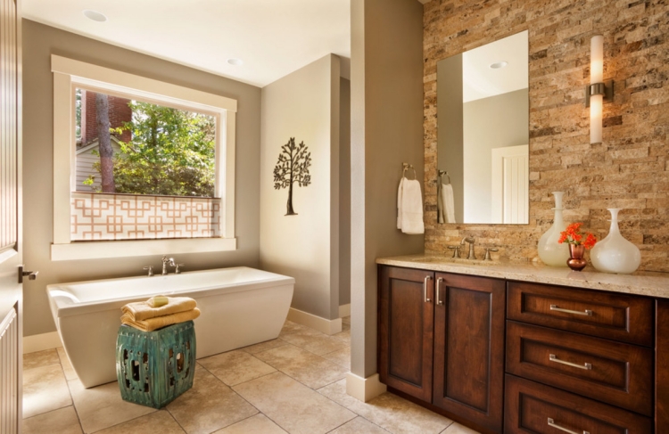 design salle de bains éclectique-matériaux-naturels