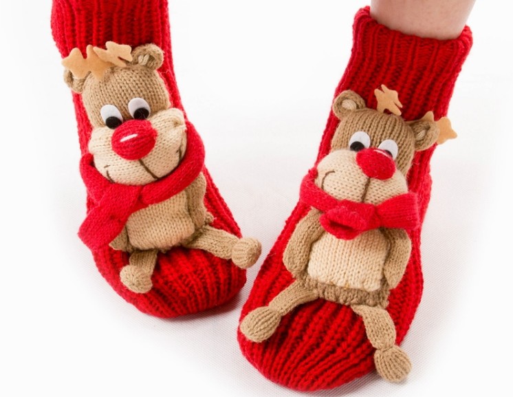 déco-de-Noël-chaussette-cerf