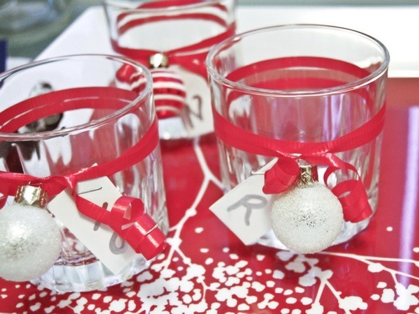 décoration de Noël originale boules-verres