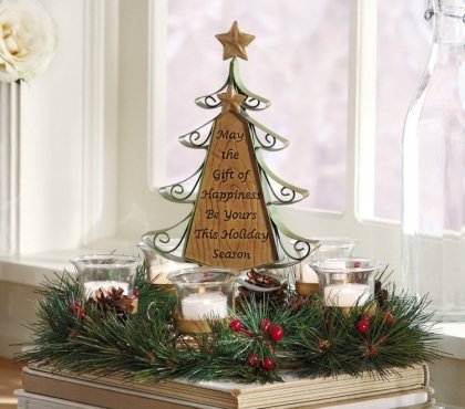 décoration-de-table-Noël-idées-originales-sapin-decoratif