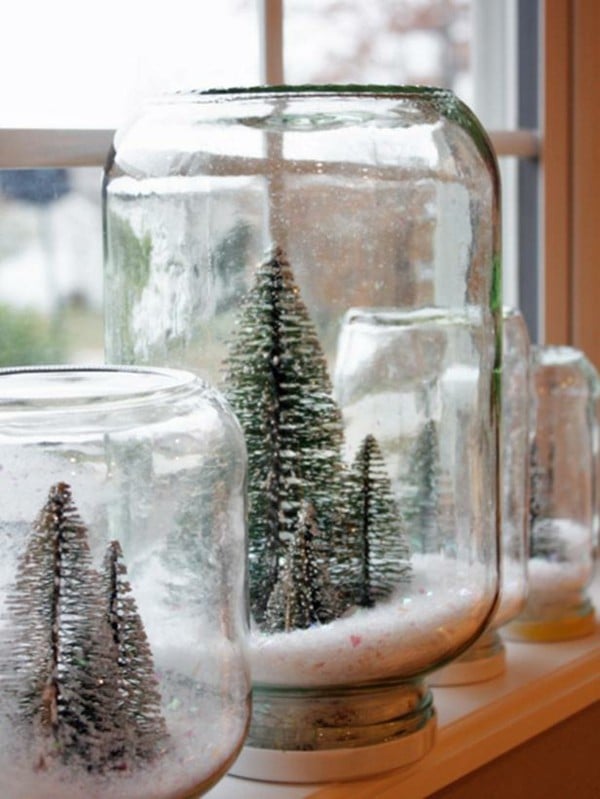 fabriquer-boules-neige-Noël-pots-verre