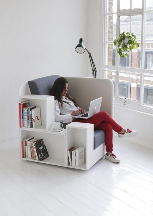idée-fauteuil-lecture-rangement-livres-design-unique