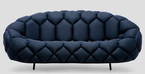 idée-originale-canapé-design-ovale-couleur-bleue