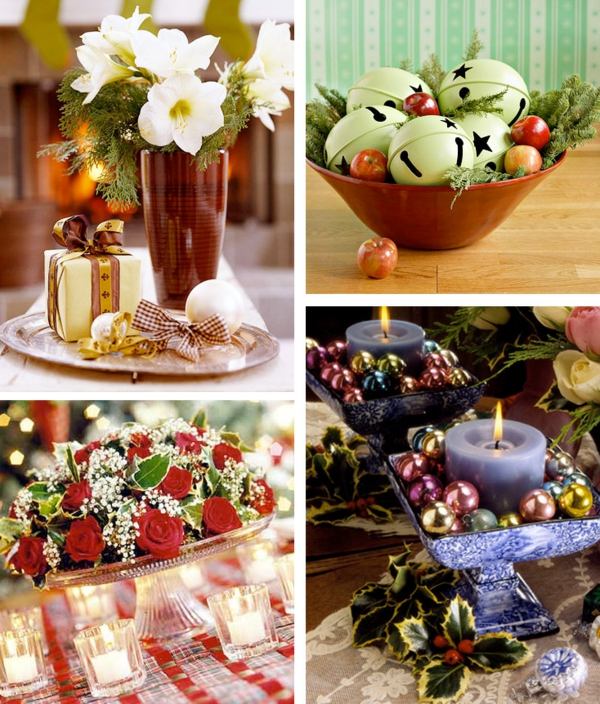 idées-décoration-table-Noël-facile-impressionnante