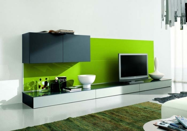 meuble-TV-idée-originale-salon-aménagement-armoires-pratiques