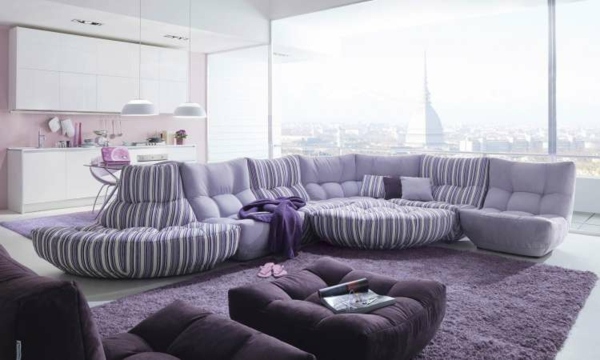 meubles de salon luxe-penthouse-design-moderne