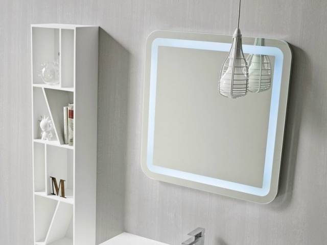 miroir salle de bains lumineux Giano Rexa Design