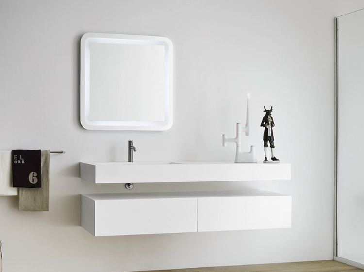 miroir salle de bains-giano-rexa design-forme-carrée