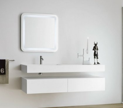 miroir salle de bains-giano-rexa design-forme-carrée