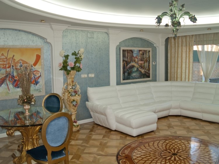 Le parquet artistique une quête de perfection dans l'intérieur Parquet Salon Créatif