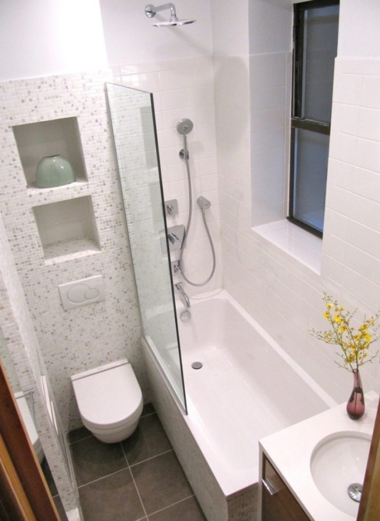 La petite salle de bains un grand défi et un vrai plaisir Salle de bain avec douche