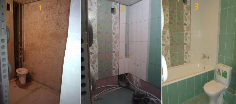 rénovation-salle-bains-carrelage-mural-baignoire-encastrée