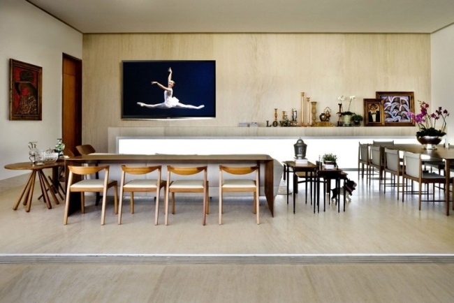 salle-à-manger-design-moderne-table-rectangulaire-espace