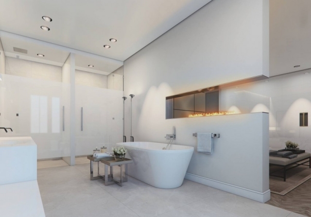 salle-bains-ultra-moderne-cheminée-futuriste